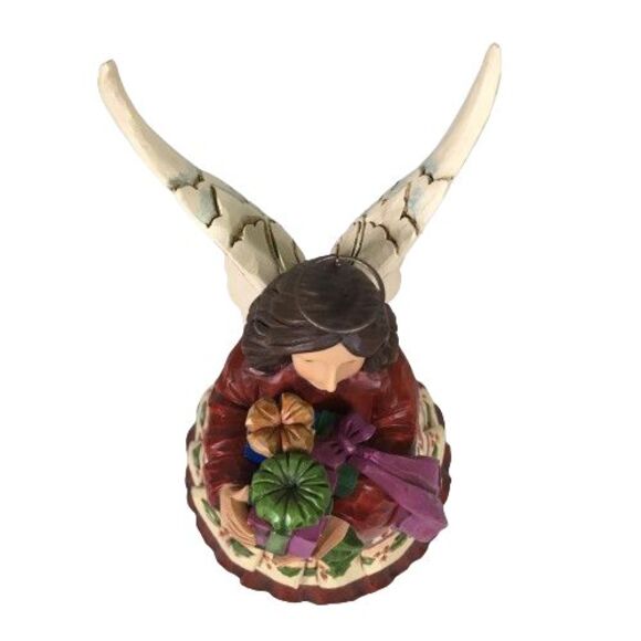 Jim Shore A Giving Spirit Has No End Angel Figurine w/Presents Gifts 4049793 NIB - Picture 10 of 16